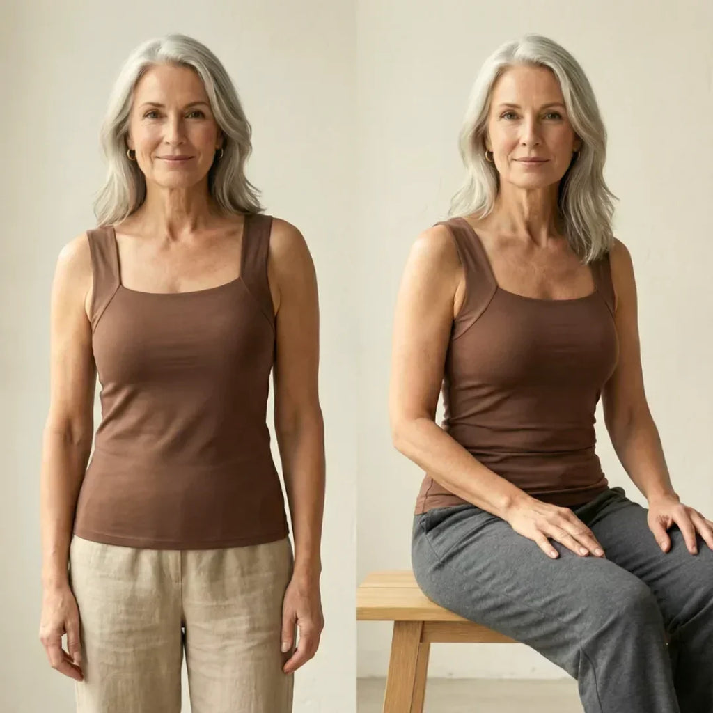 Кристина – Топ с вграден сутиен